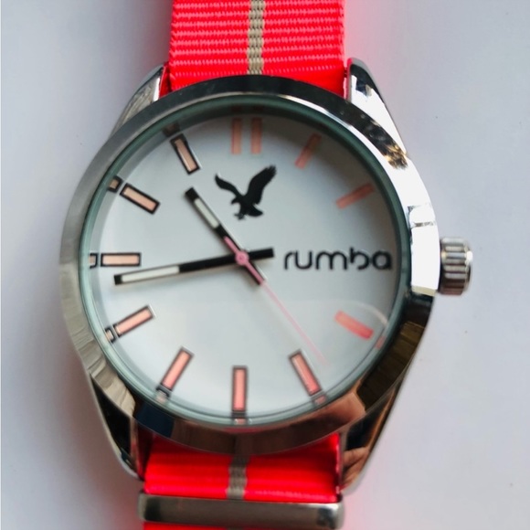 AMERICAN EAGLE VINTAGE NEON PINK WATCH NEEDS BATTERY EXCELLENT CONDITION - Picture 6 of 9